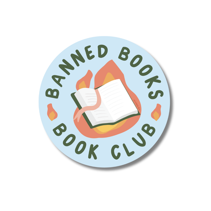 Banned Books Book Club Magnet