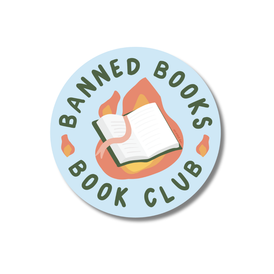 Banned Books Book Club Magnet