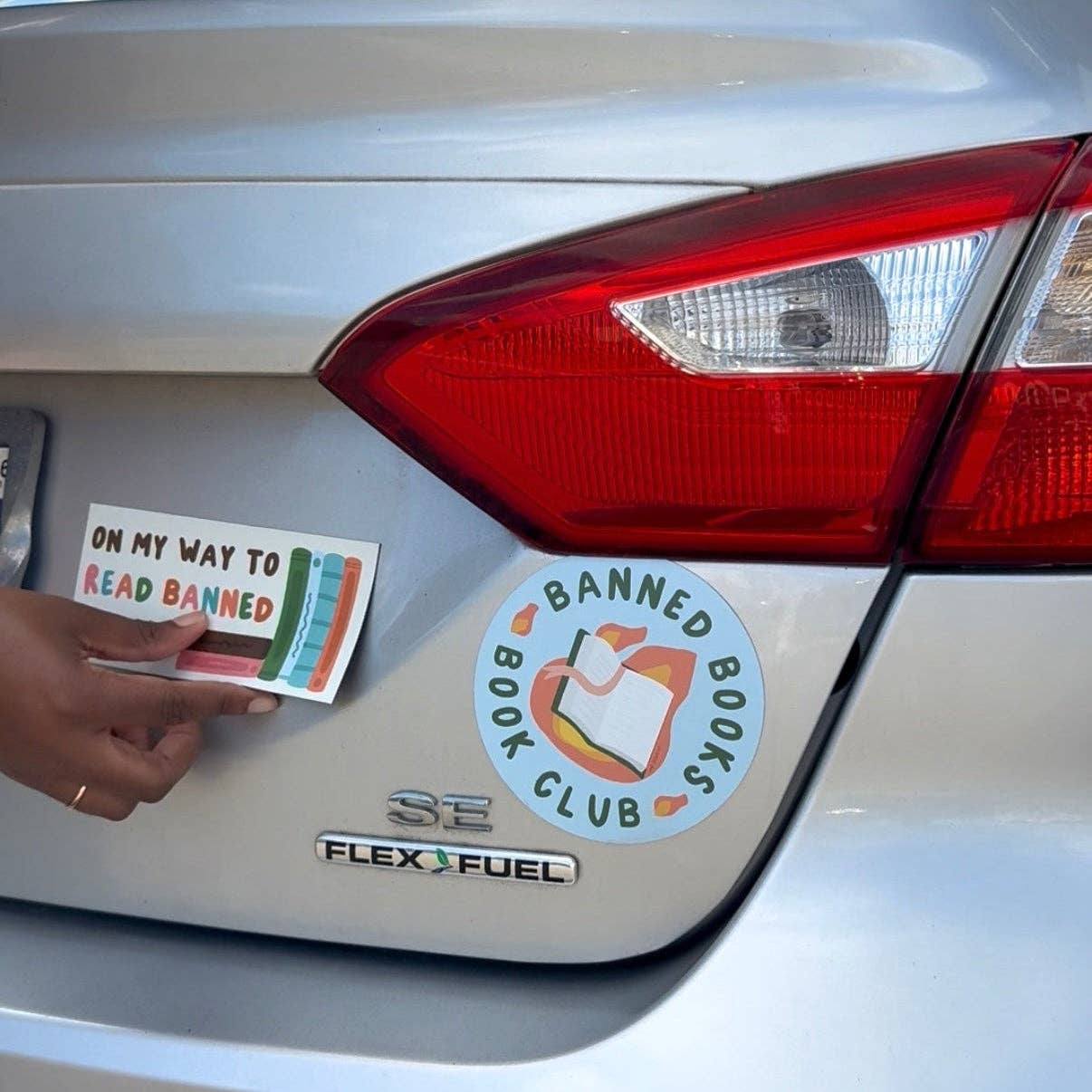 Banned Books Book Club Magnet