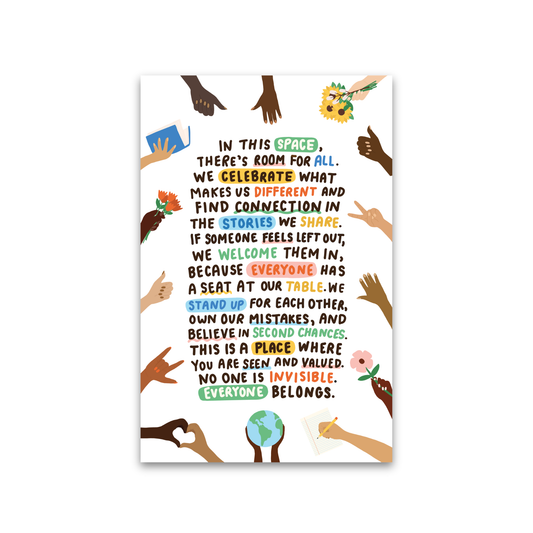 Room For All Manifesto Poster
