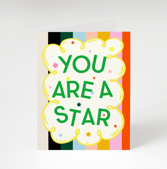 You are a Star Greeting Card