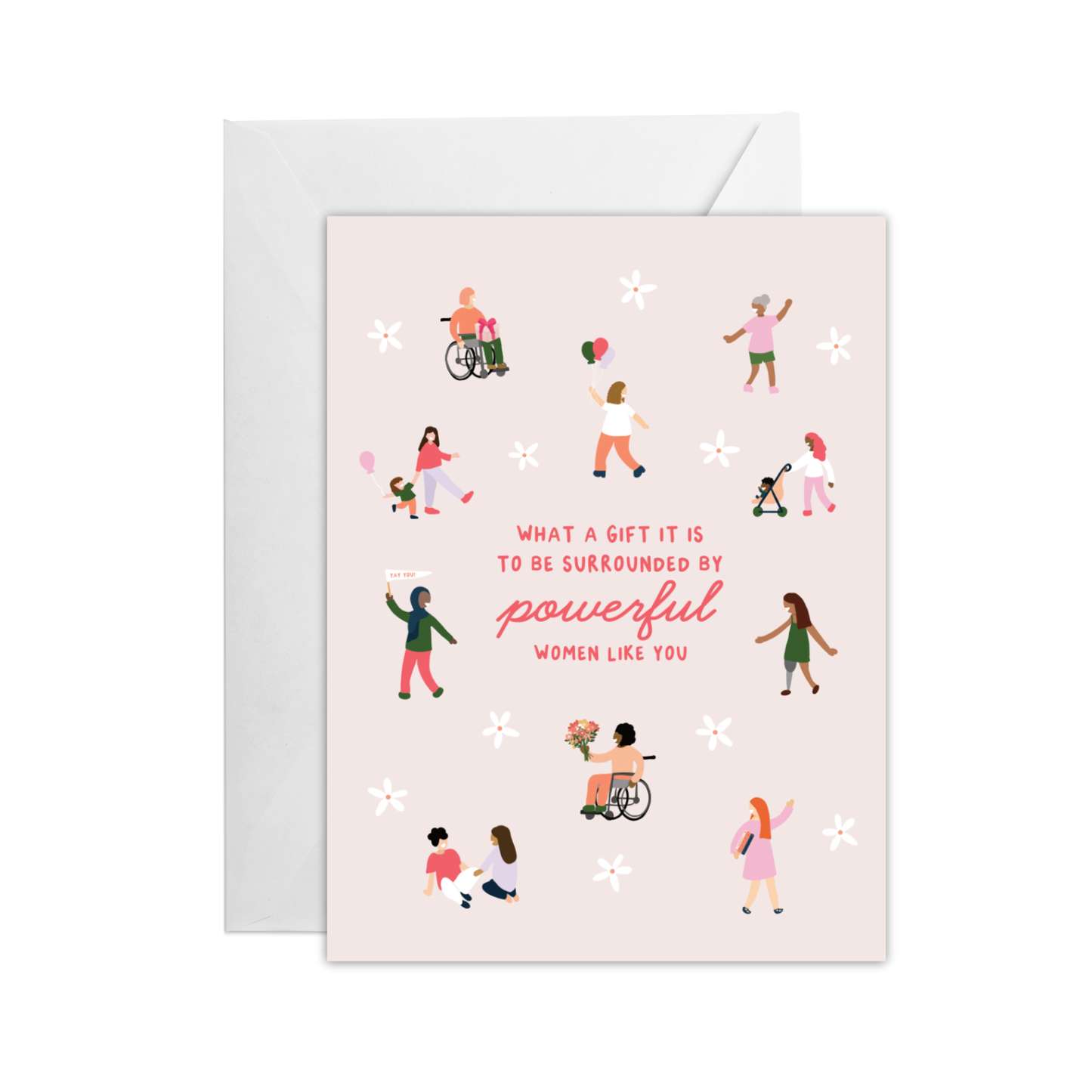 Powerful Women Greeting Card