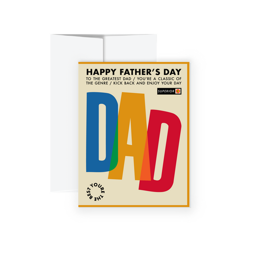 Greeting Card - Classic of the Genre (Father's Day)