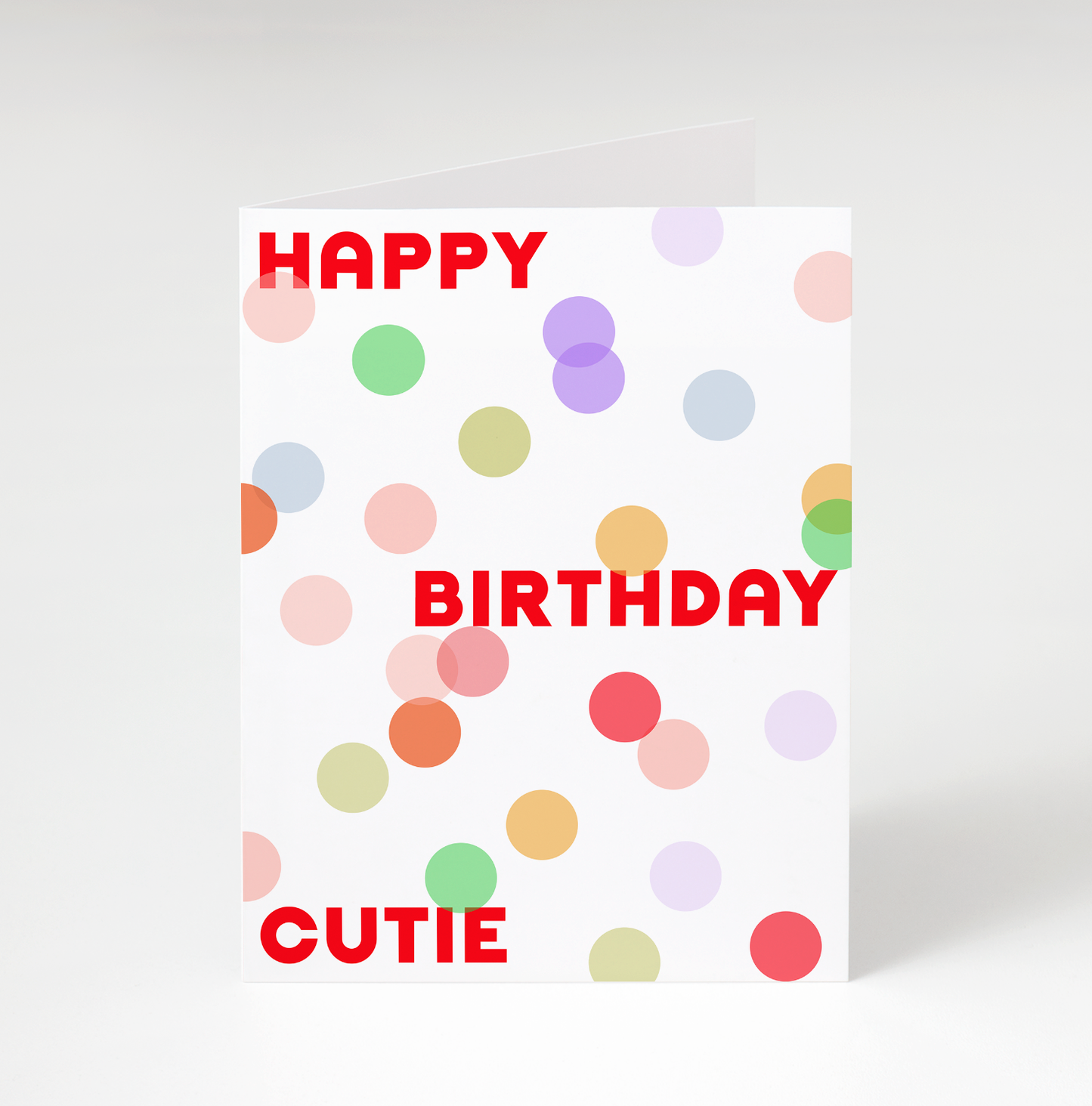 HBD Cutie Birthday Card