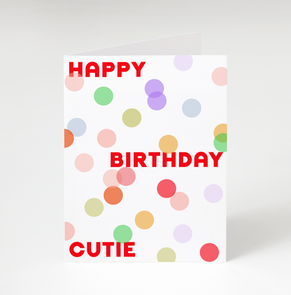 HBD Cutie Birthday Card