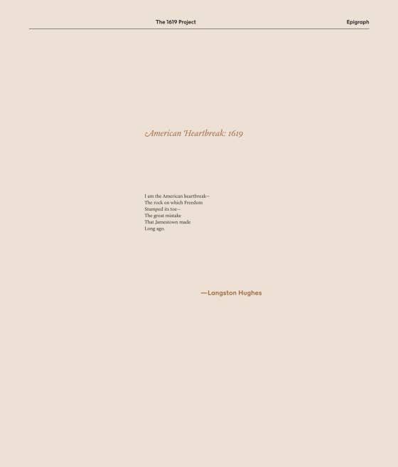 1619 Project: A Visual Experience