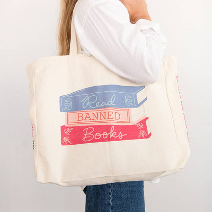 Book Club Read Banned Books Tote Bag