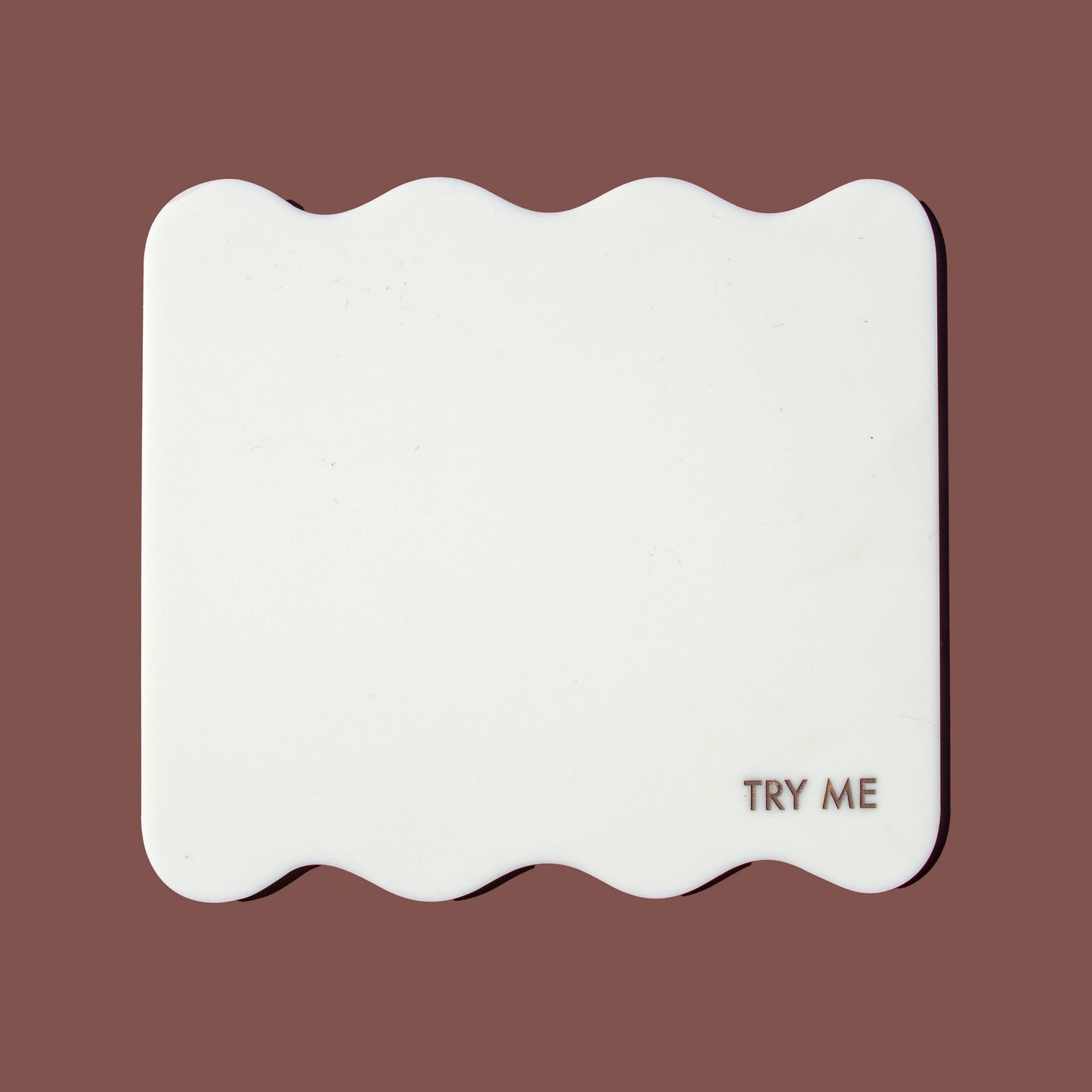 Product Tester Placemat - Wavy Style Retail Display Sign