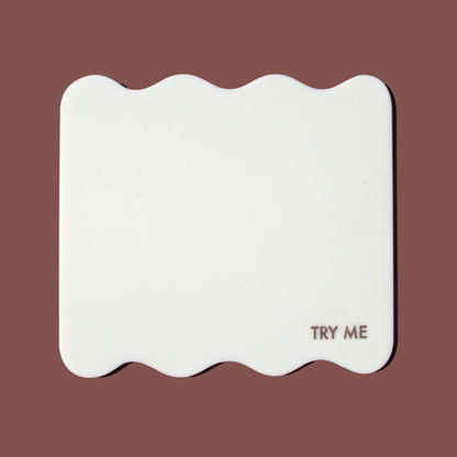 Product Tester Placemat - Wavy Style Retail Display Sign
