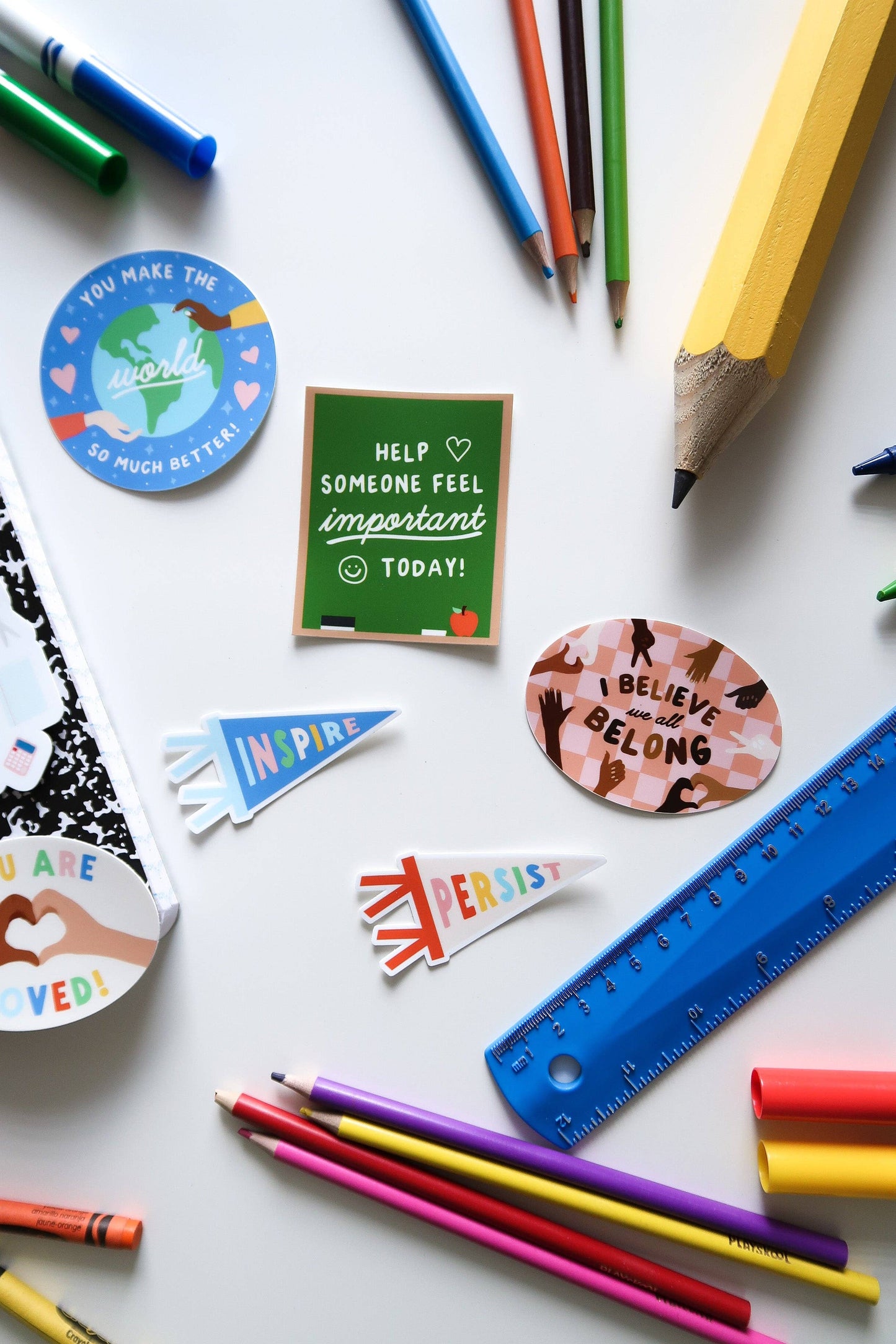 Persist Sticker, Empowering Encouragement Vinyl Sticker