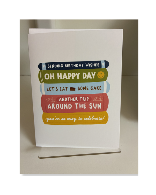 Sending Birthday Wishes-Card