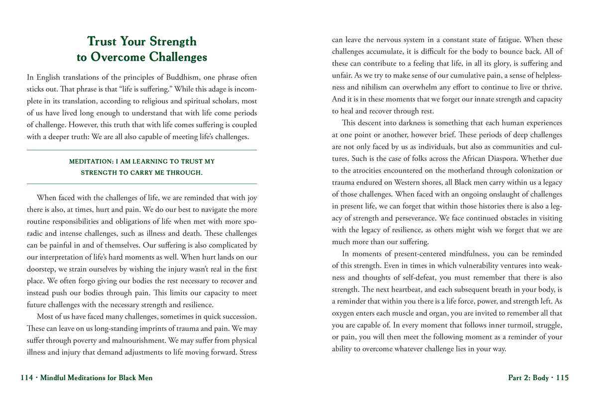 Mindful Meditations for Black Men