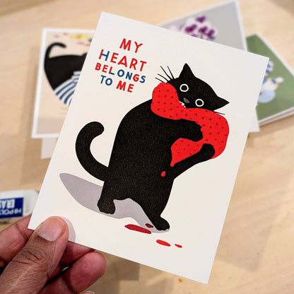 My Heart Belongs to Me Greeting Card