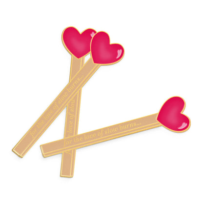 Heart Matches Bookmark Set