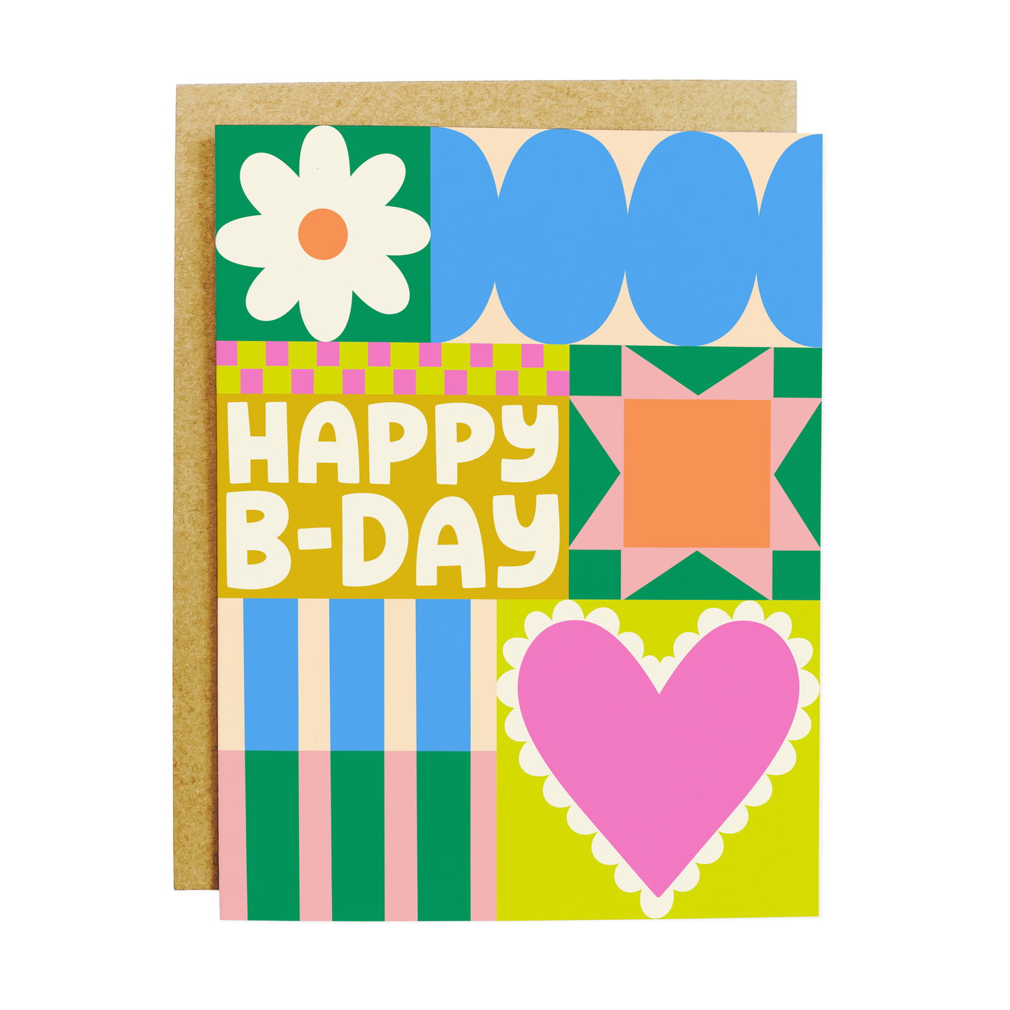 Quilted Birthday Greeting Card
