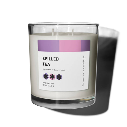 Spilled Tea Candle