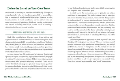 Mindful Meditations for Black Men