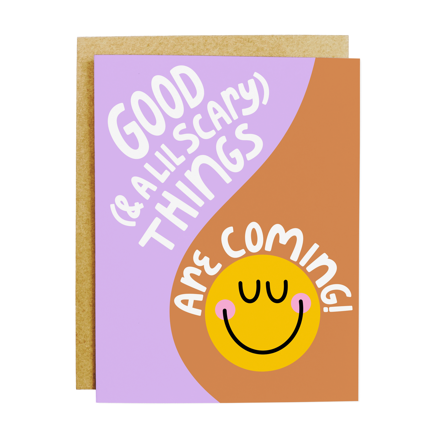 Good Things Are Coming Baby Card