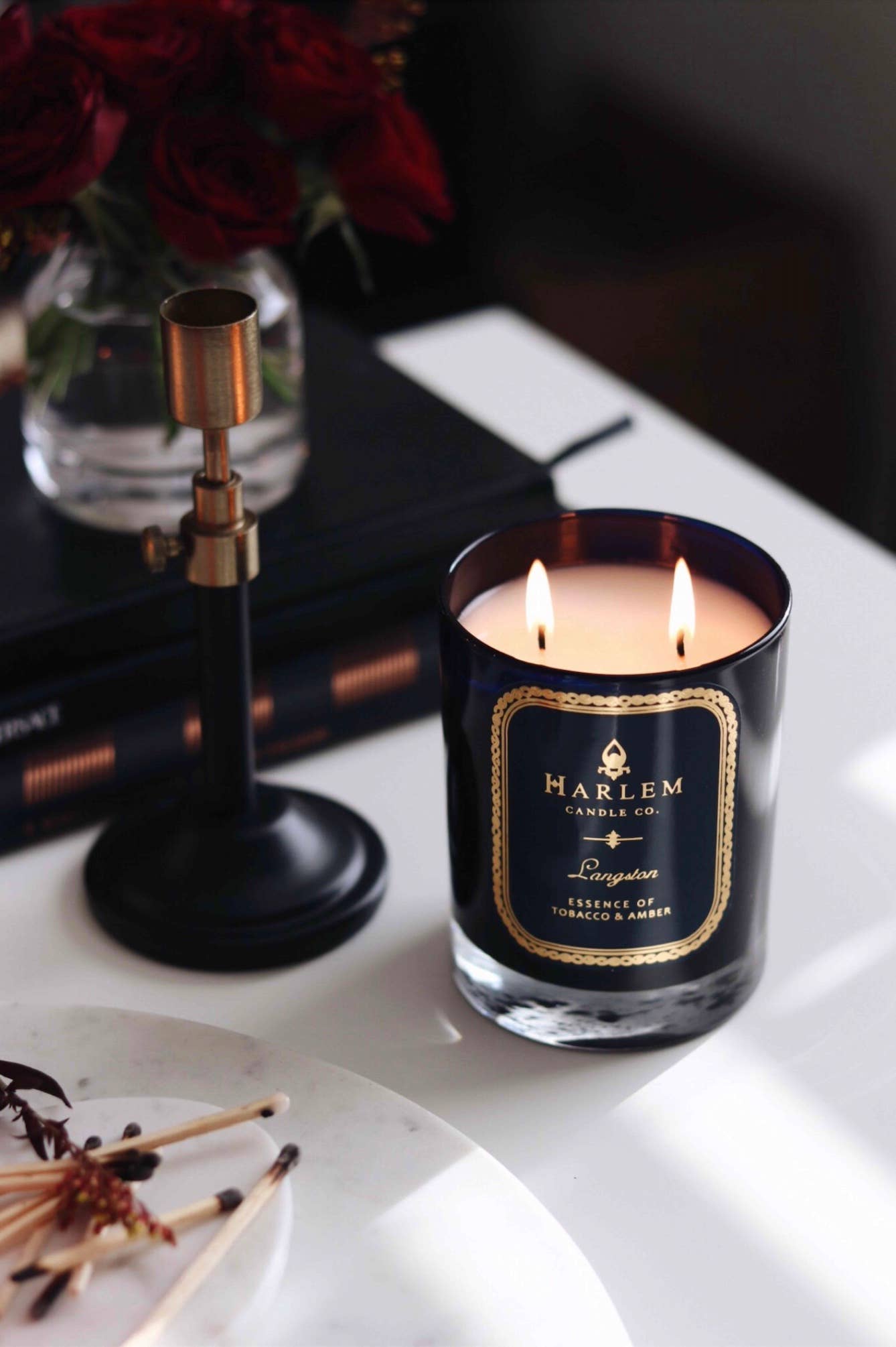 "Langston" luxury candle