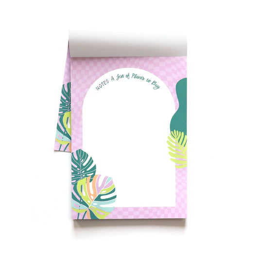 Plants to Buy Notepad